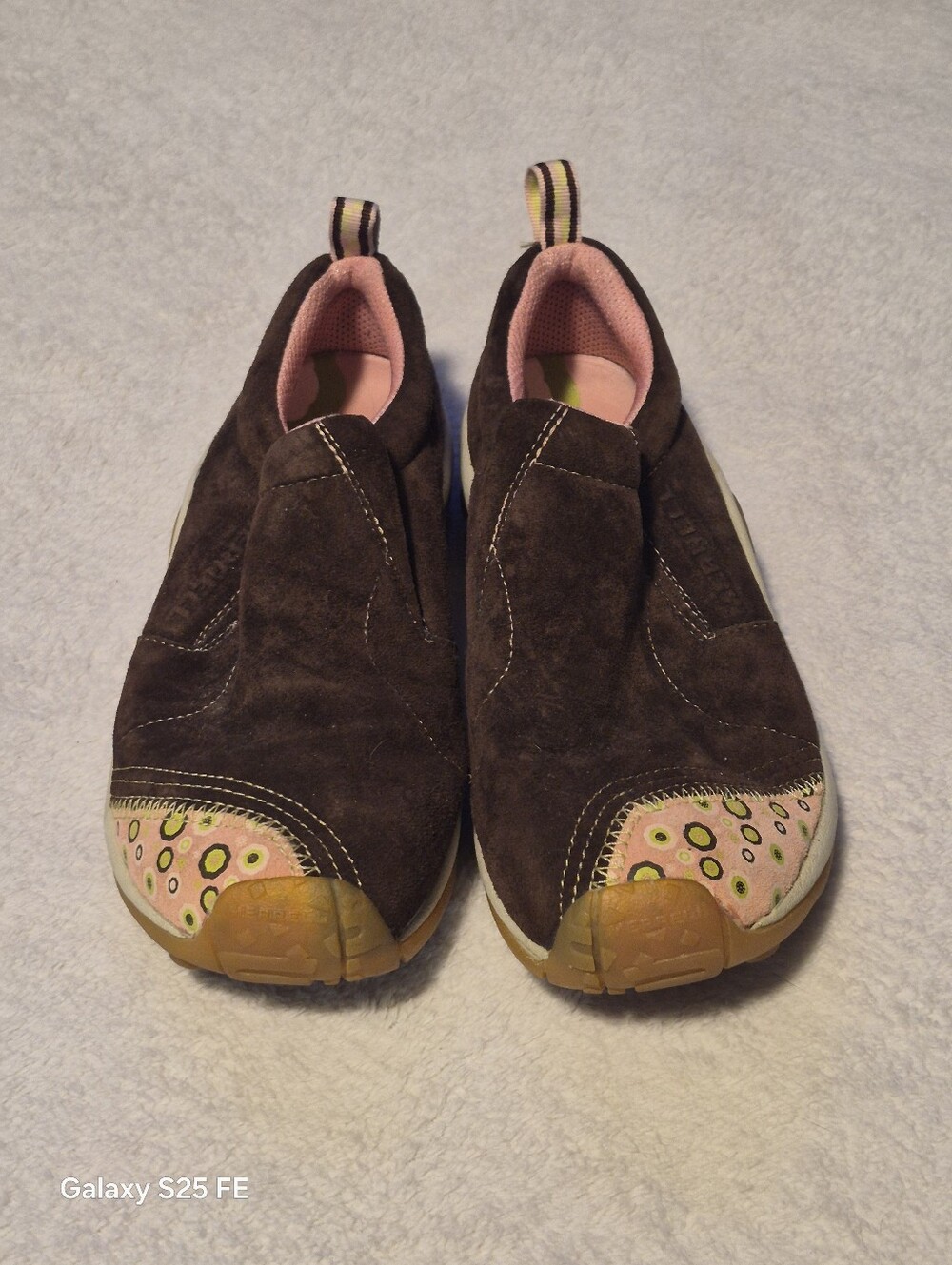 Merrell Jungle Moc Women’s Size 10 Patchwork Suede Slip-On Sneakers